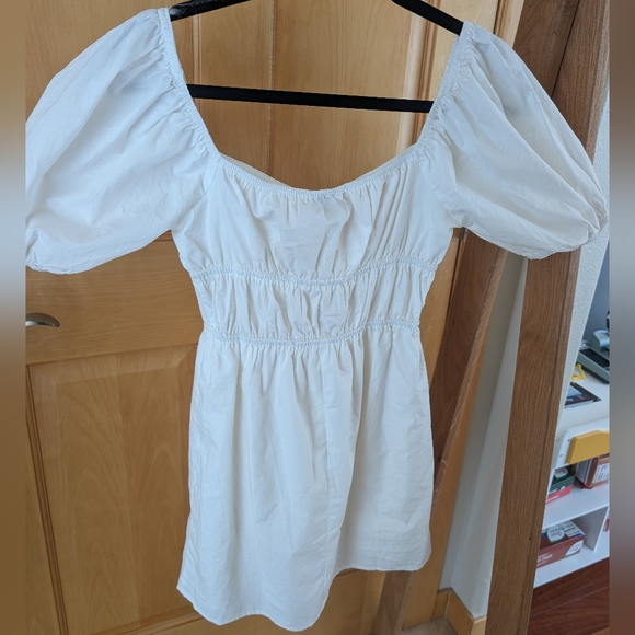 Princess Polly Ivory Gathered Dress - Picture 9 of 11